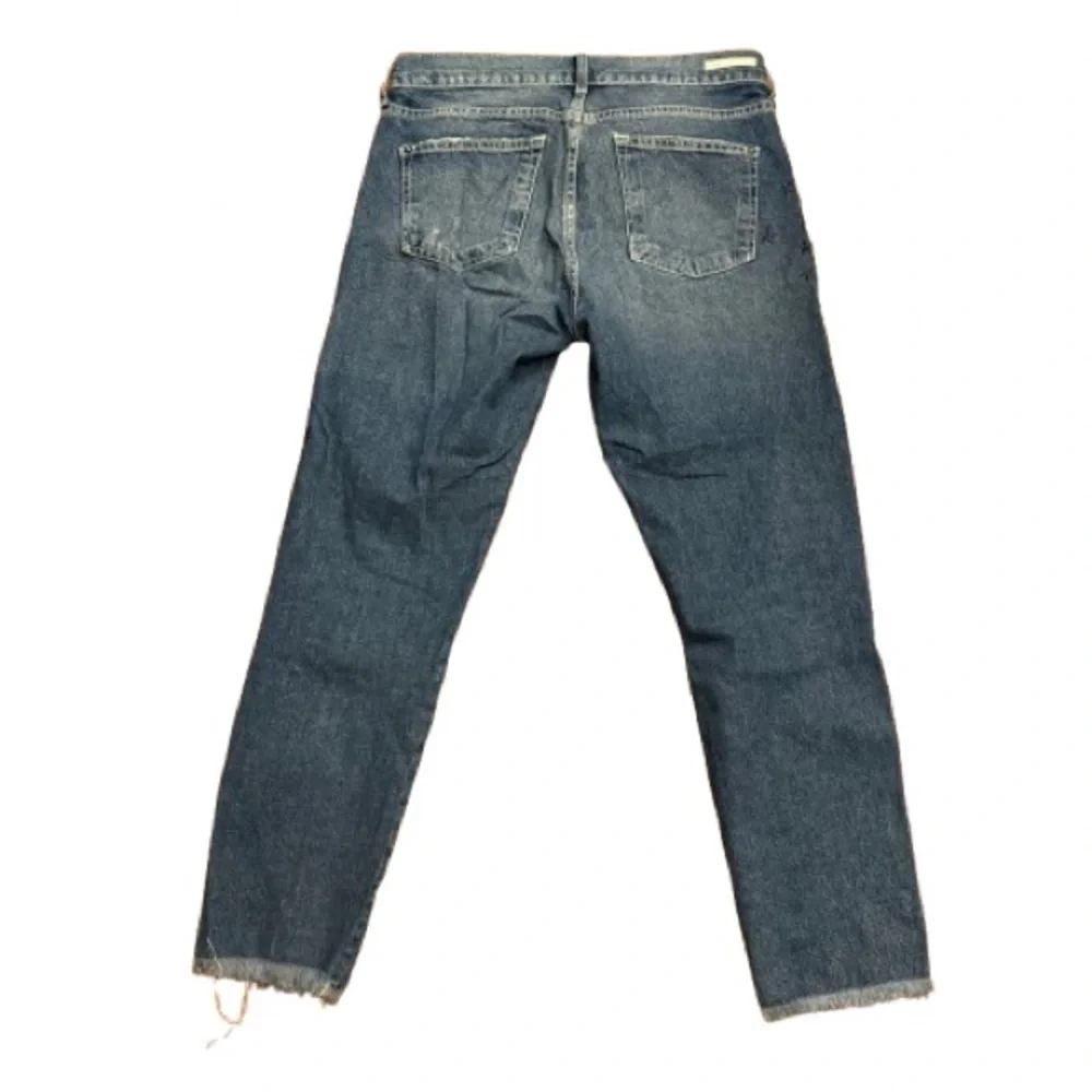 Pilcro Boyfriend Jeans Black Star Print Slim Fit Denim Pants Anthropologie - Picture 8 of 8